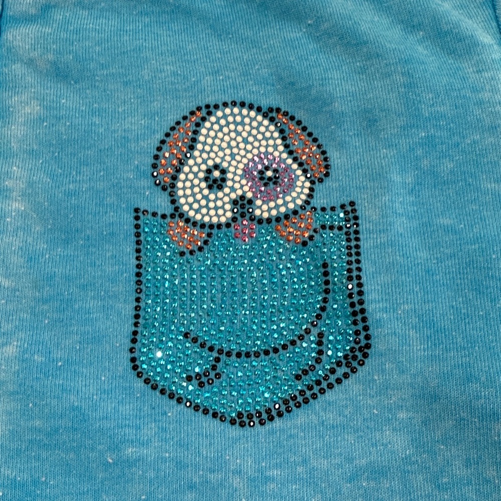 Butter kids size M (8-10) zippered sweatshirt